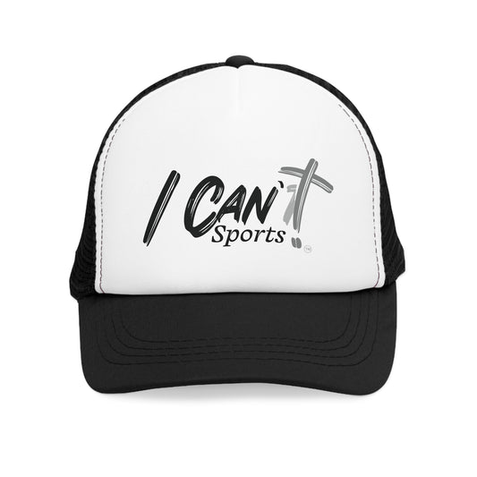 I Can't Sports Black~~Mesh Cap