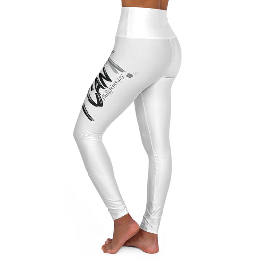 I Can't Classic~~Workout Leggings White