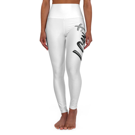 I Can't Sports~~Workout Leggings White