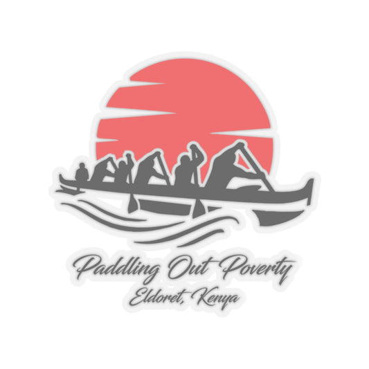 Paddling Out of Poverty~~Stickers