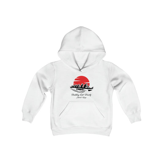 Paddling Out of Poverty~~Youth Heavy Blend Hooded Sweatshirt