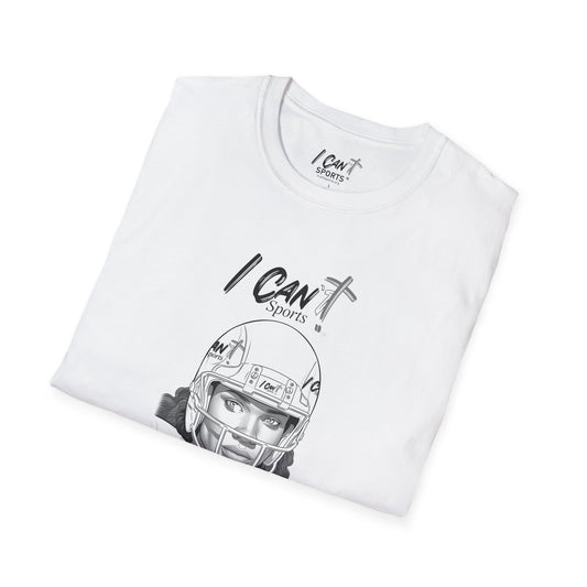 Football Women Facemask: Light T-Shirts