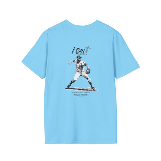 Baseball Throw: 2 Sided Light T-Shirts