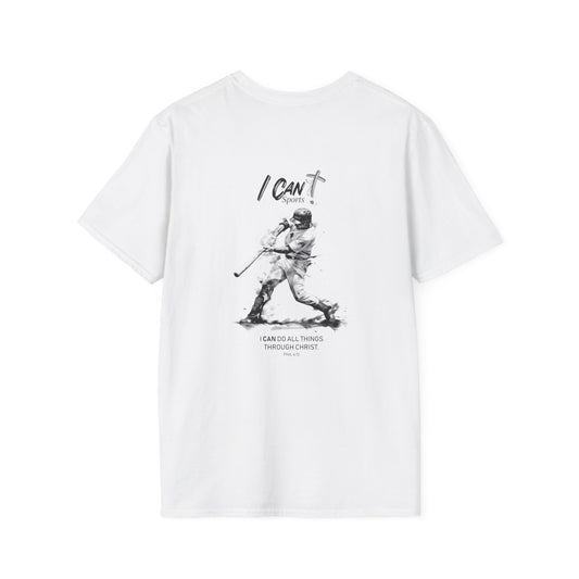 Baseball Swing: 2 Sided: Light T-Shirts