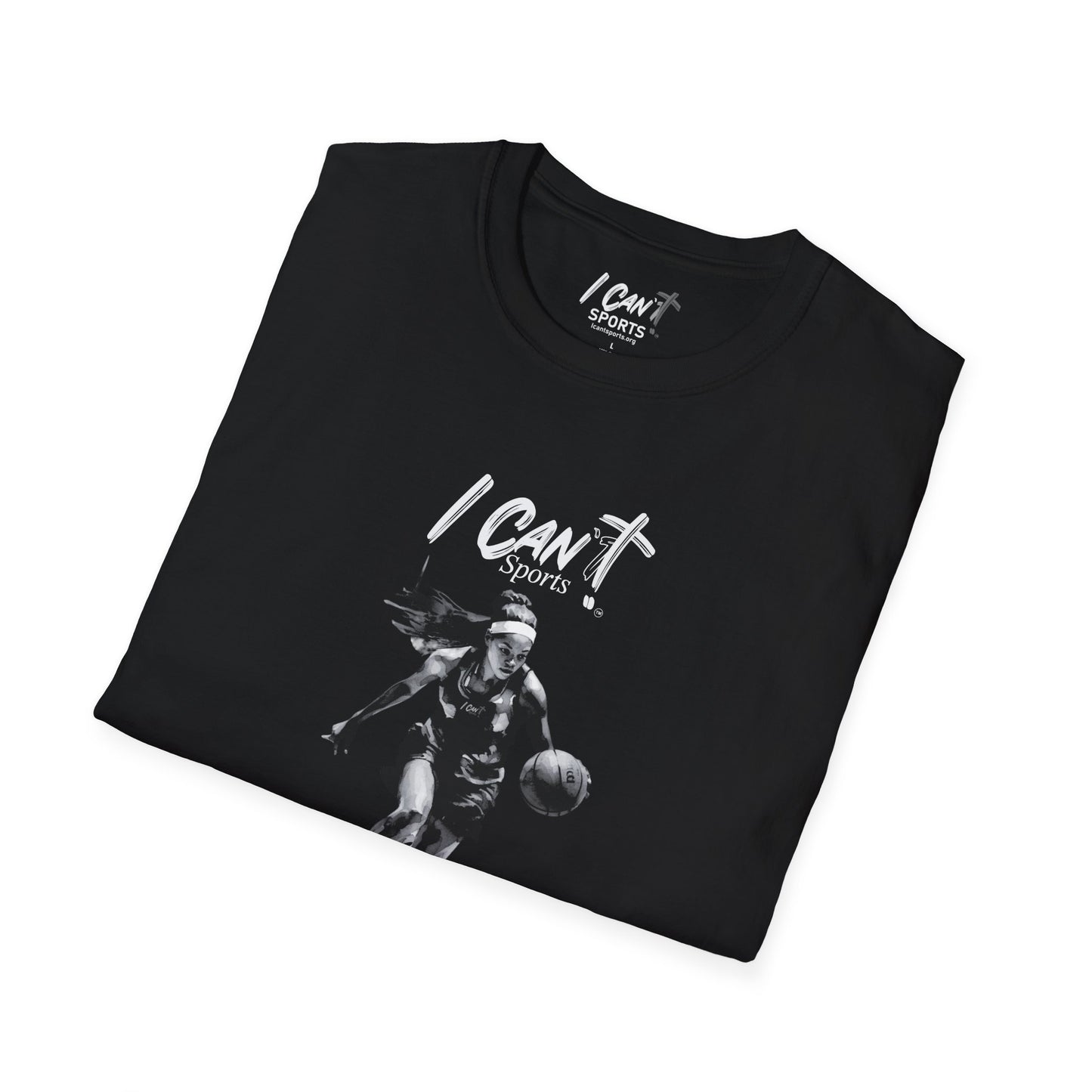 Basketball Women Playmaker: Dark T-Shirts
