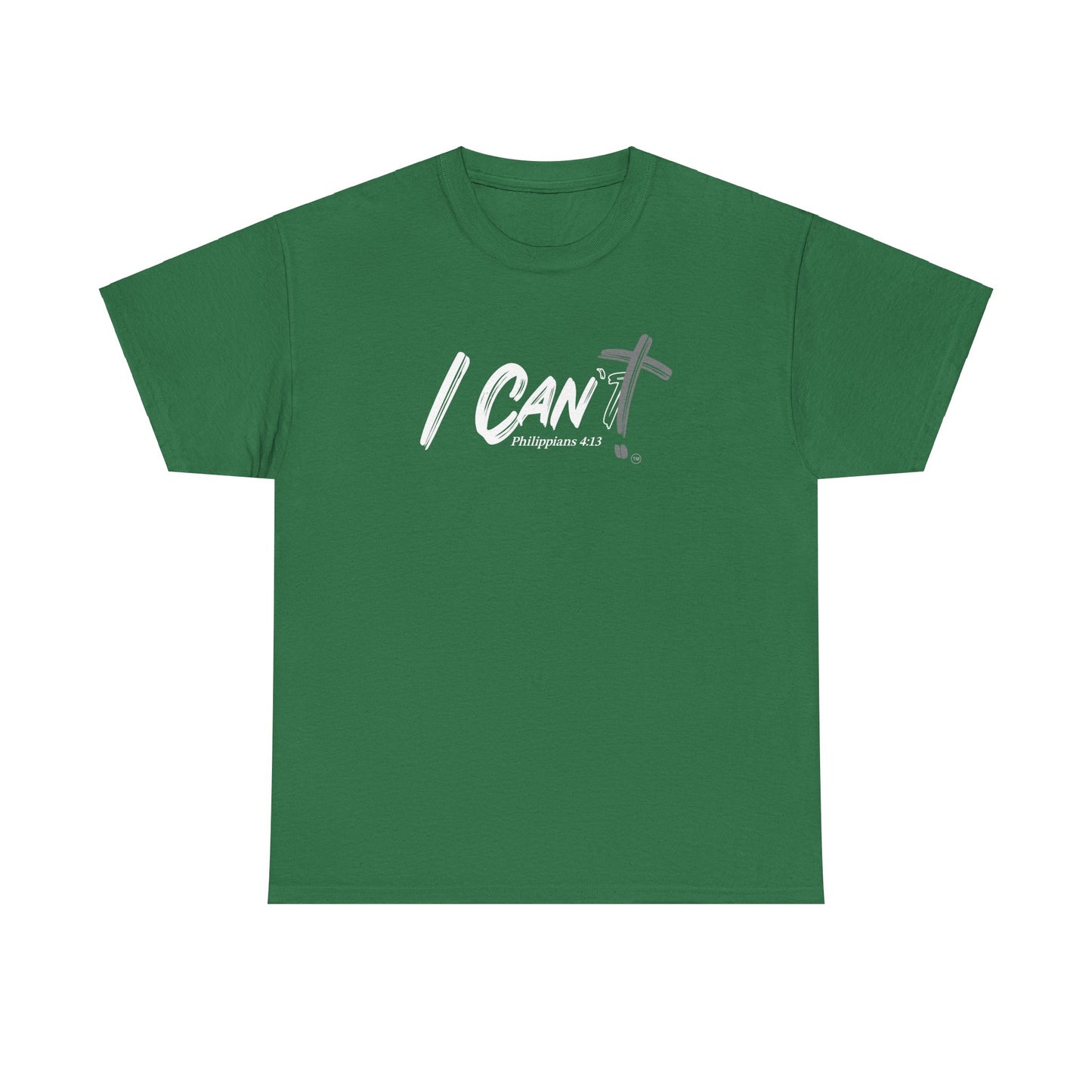 I Can't Classic T-Shirt Dark Colors * Heavy Cotton